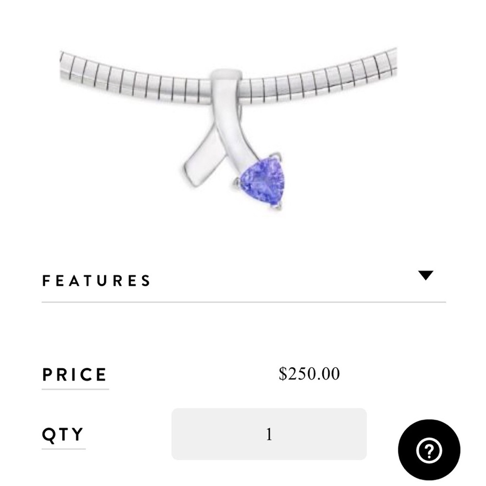 Tanzanite Necklace